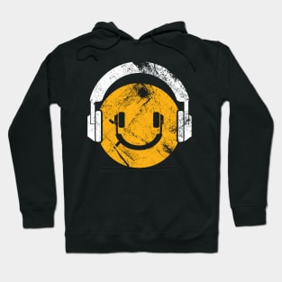 Happy Face Headphones Hoodie